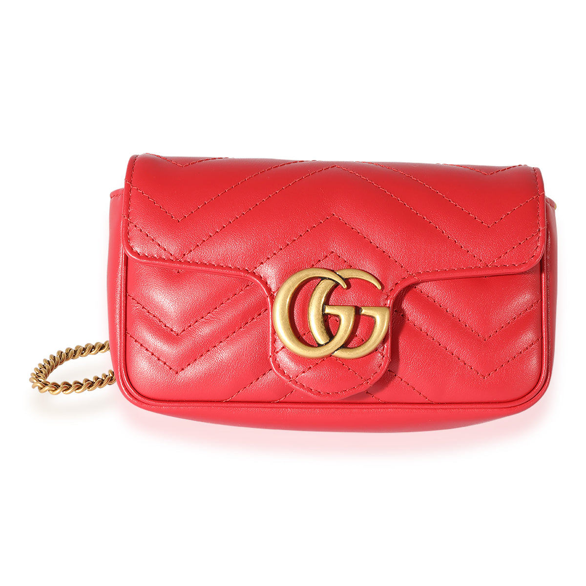 Gucci GG Marmont Super Mini Leather Shoulder Bag