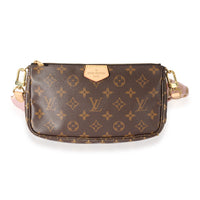 Louis Vuitton Monogram Canvas & Rose Clair Multi-Pochette Accessoires