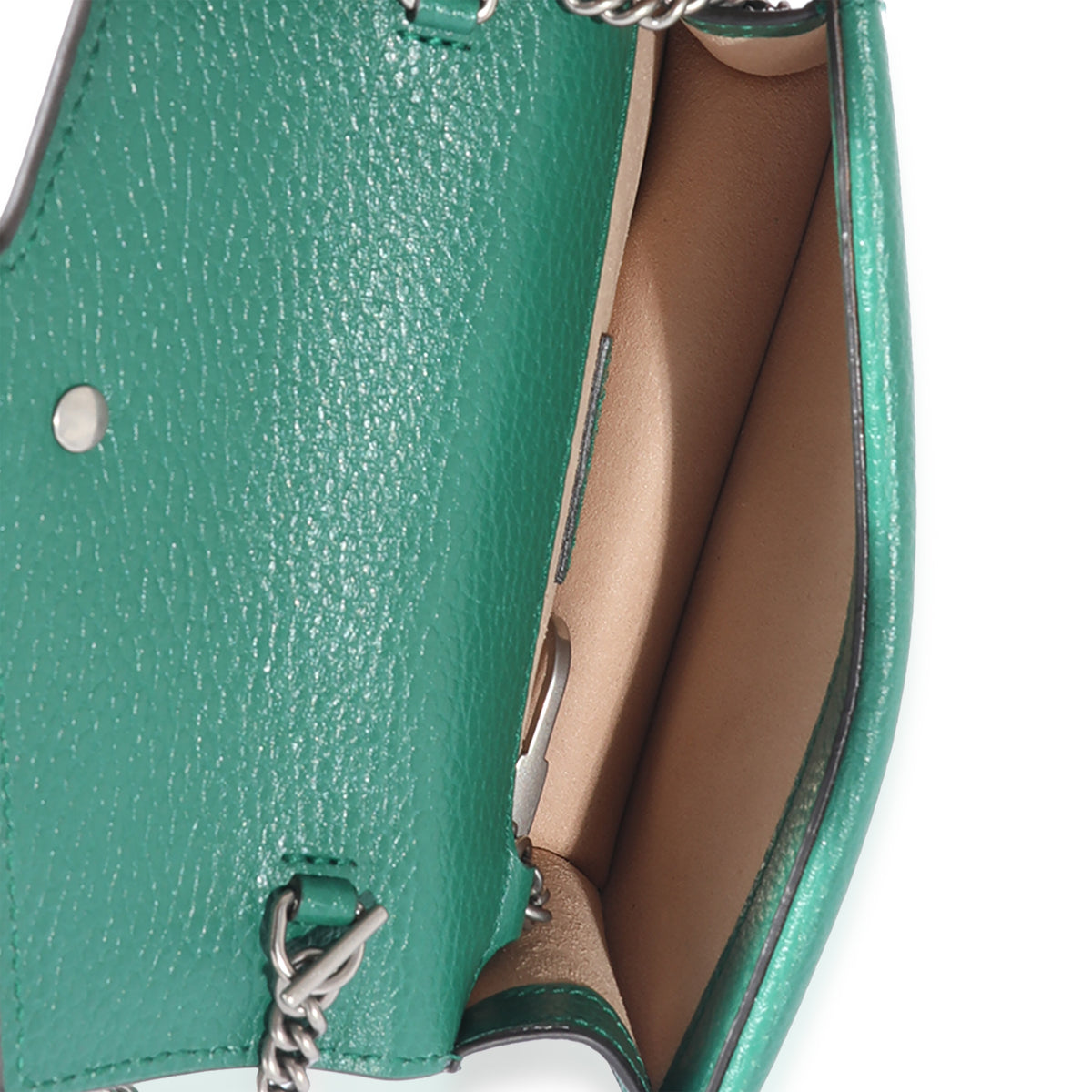 Green Dionysus supermini leather handbag, Gucci