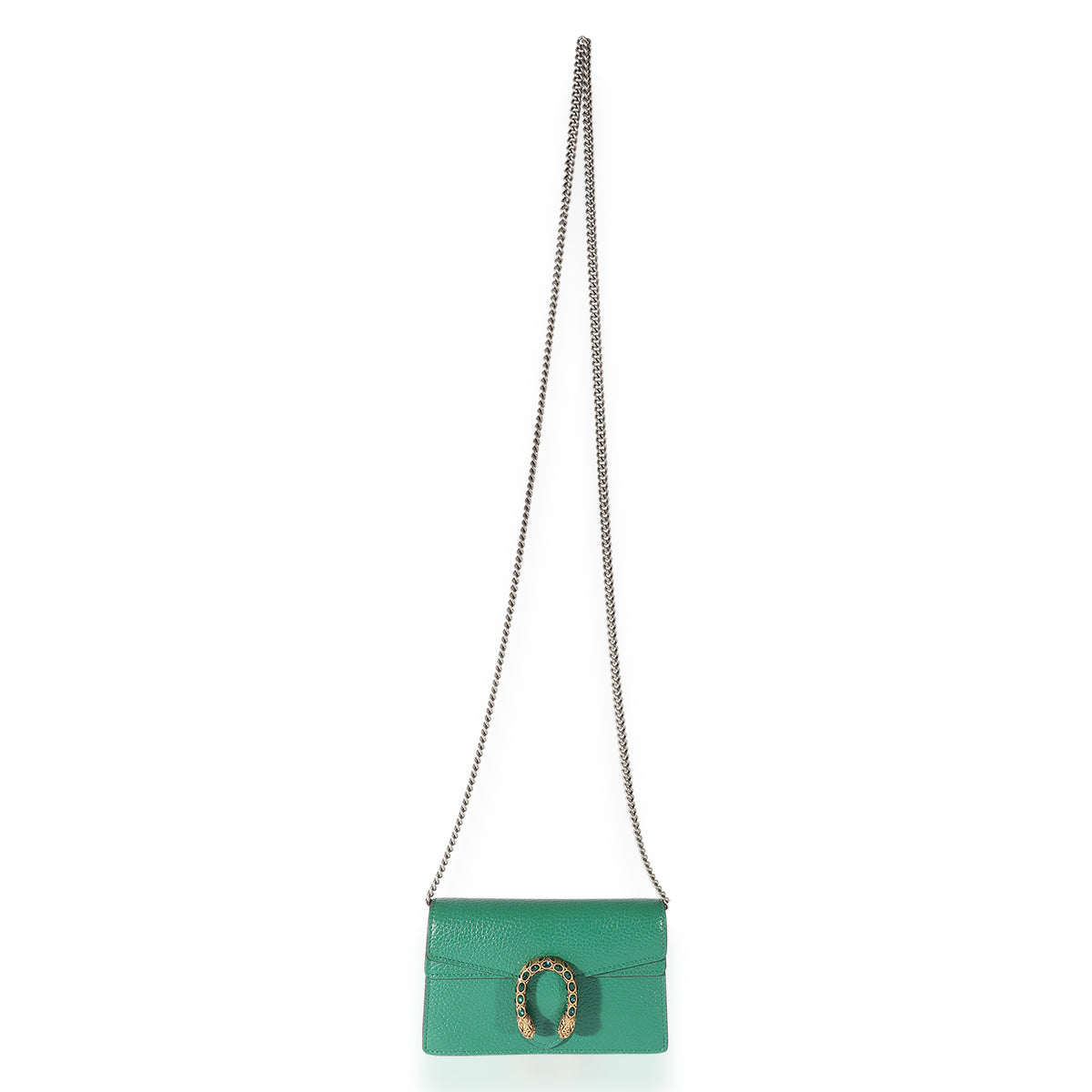 Gucci Dionysus Small Leather Shoulder Bag Emerald