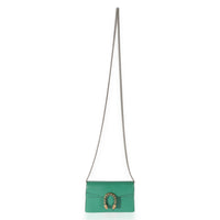 Gucci Emerald Green Leather Super Mini Dionysus