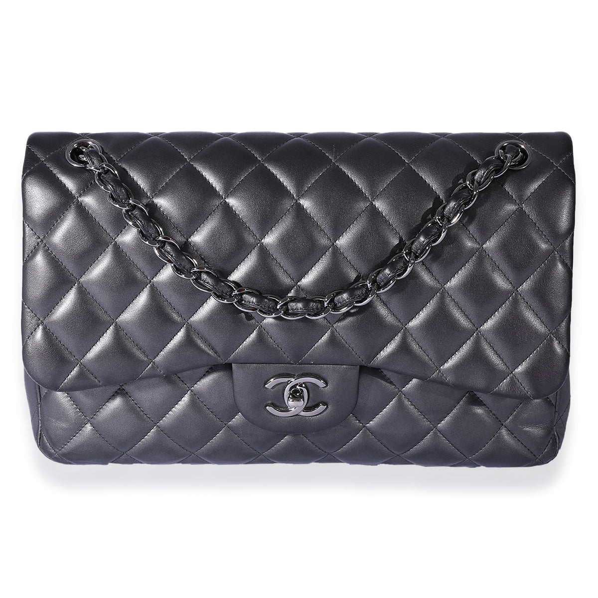 Chanel Classic Double Flap Jumbo Handbag