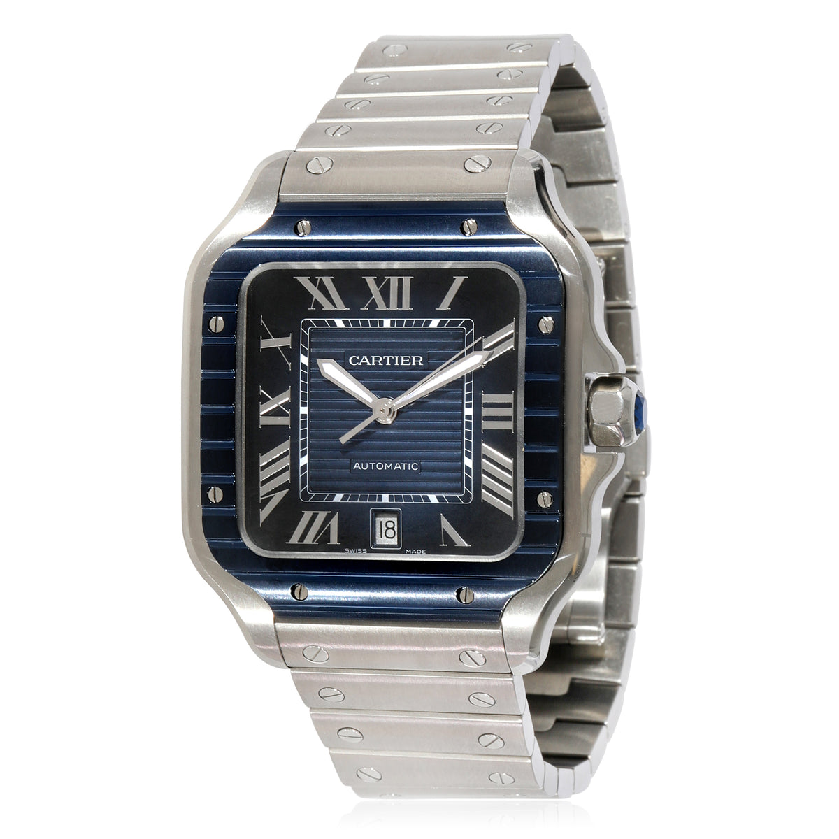 Cartier Santos de Cartier WSSA0048 Mens Watch in  Stainless Steel