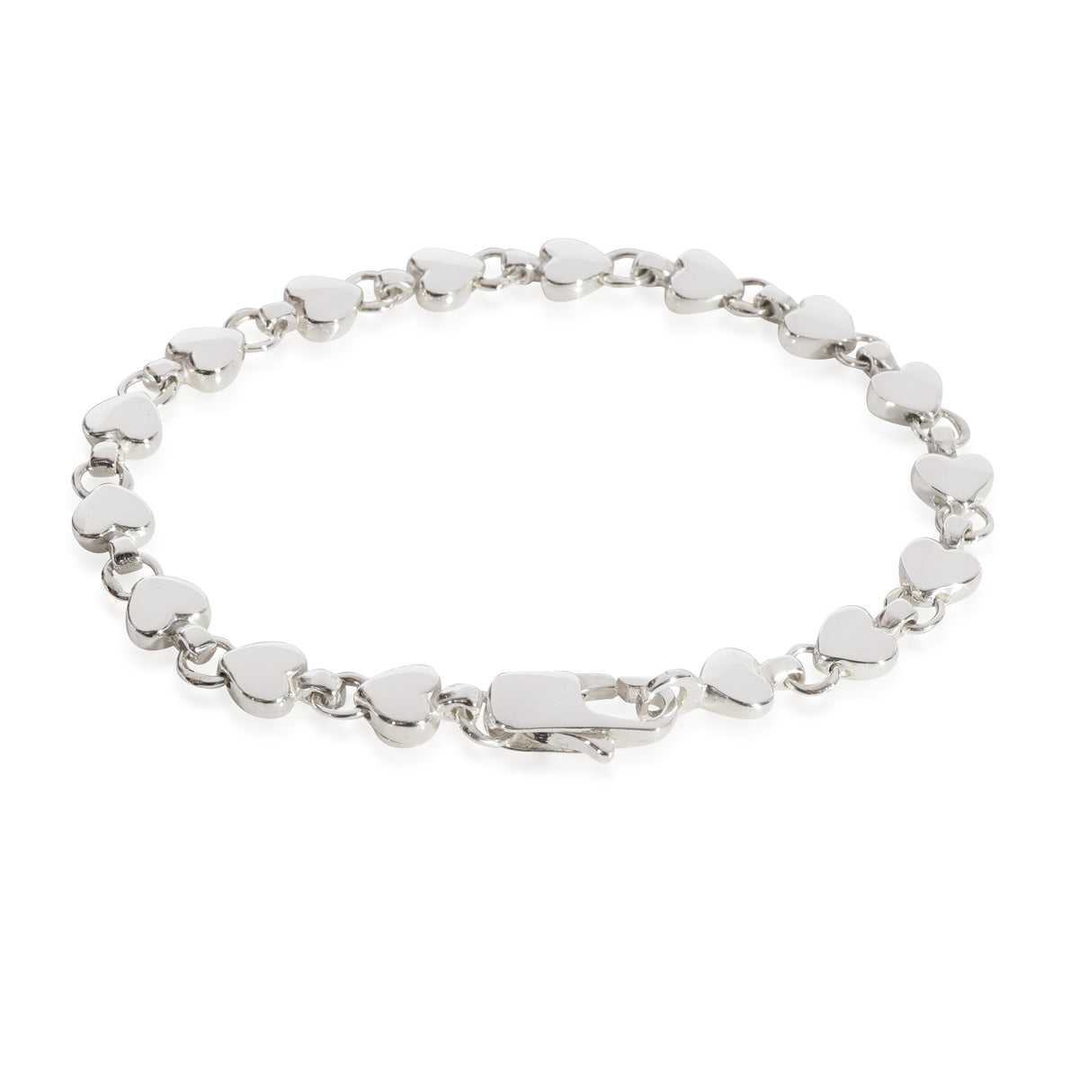 Tiffany & co heart link bracelet Clearance