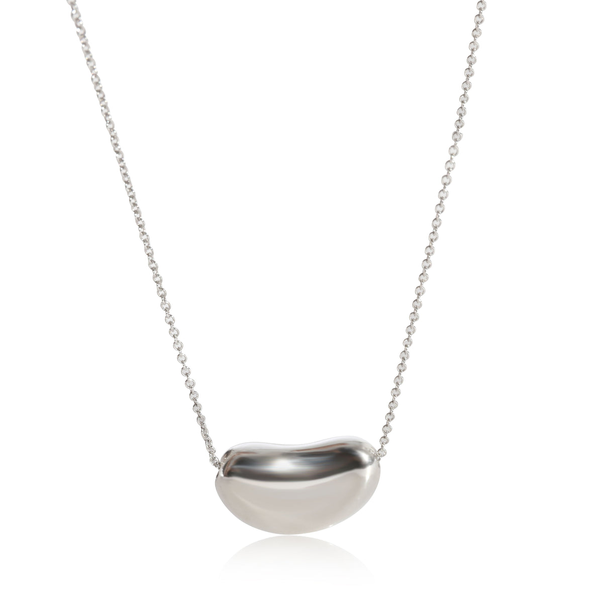 Tiffany & Co. Elsa Peretti 19.3 mm Bean Pendant in Sterling Silver