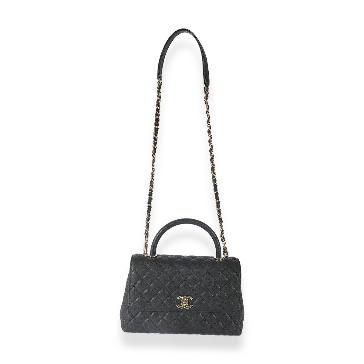 Chanel Leather Modern Chain Flap Shoulder Bag (SHF-20393) – LuxeDH