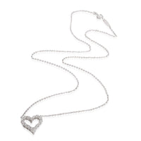 Tiffany & Co. Diamond Heart  Pendant in Platinum 0.25 CTW