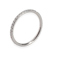 Tiffany & Co. Metro Diamond Eternity Band in 18k White Gold 0.2 CTW