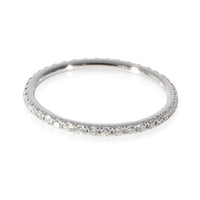 Tiffany & Co. Metro Diamond Eternity Band in 18k White Gold 0.2 CTW