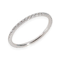 Tiffany & Co. Metro Diamond Eternity Band in 18k White Gold 0.2 CTW