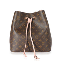 Louis Vuitton Monogram Canvas & Rose Poudre Neonoe MM