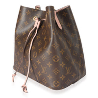 Louis Vuitton Monogram Canvas & Rose Poudre Neonoe MM