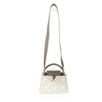 Louis Vuitton Taupe Leather Since 1854 Capucines BB