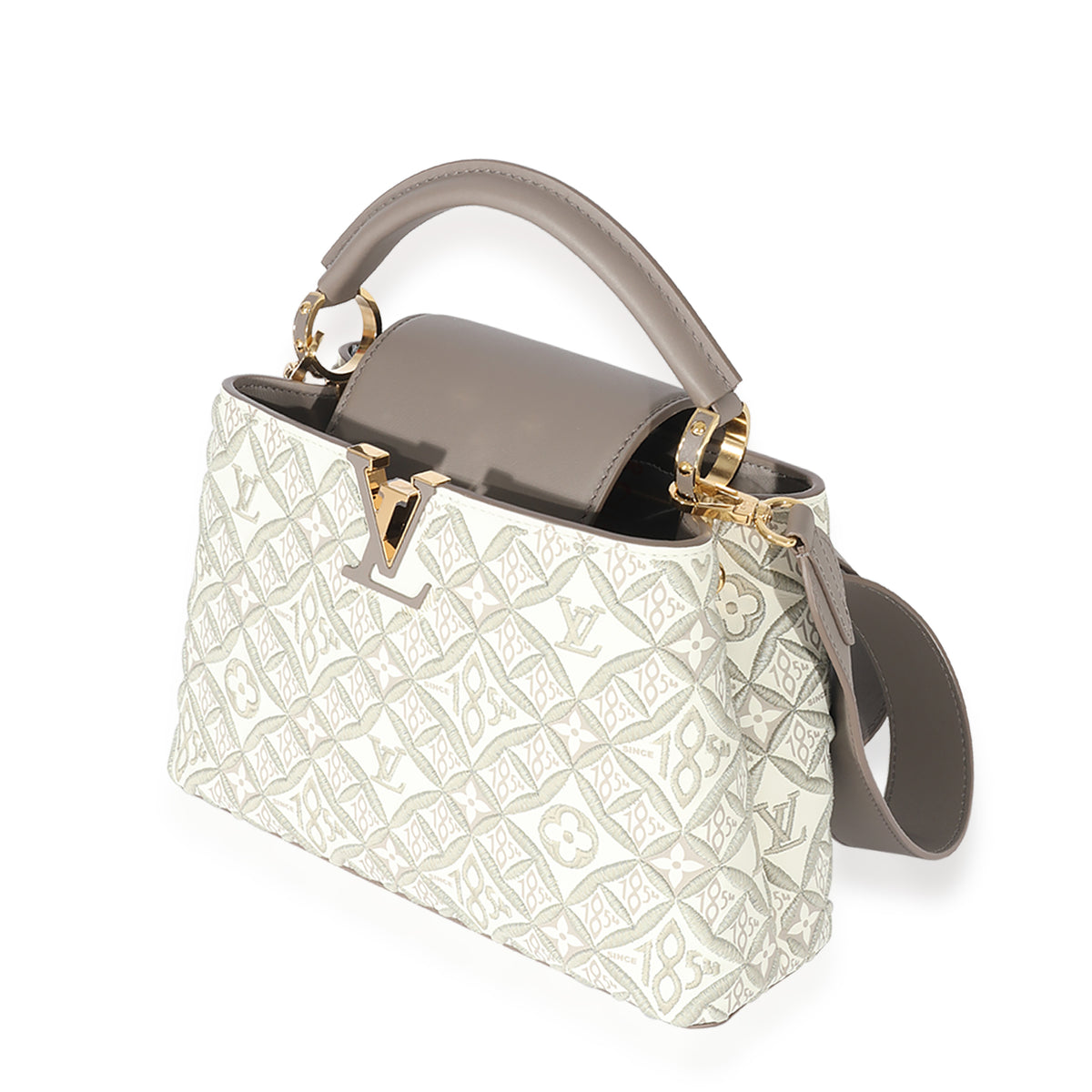 Louis Vuitton - Authenticated Capucines Handbag - Leather Pink Plain for Women, Very Good Condition