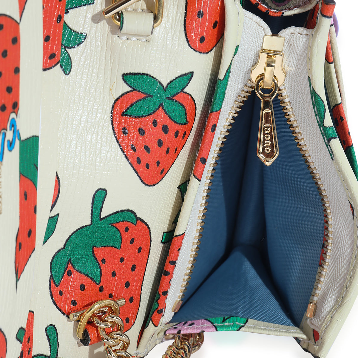 Gucci zumi strawberry hot sale