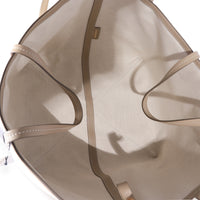 Burberry Beige Canvas Beach Bag