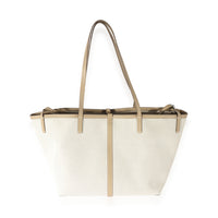 Burberry Beige Canvas Beach Bag