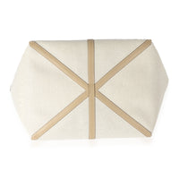 Burberry Beige Canvas Beach Bag