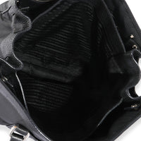 Prada Black Nylon Tessuto Tote