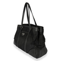 Prada Black Nylon Tessuto Tote