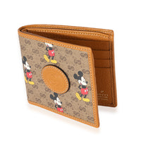 Gucci x Disney Vintage GG Supreme Mickey Mouse Bifold Wallet