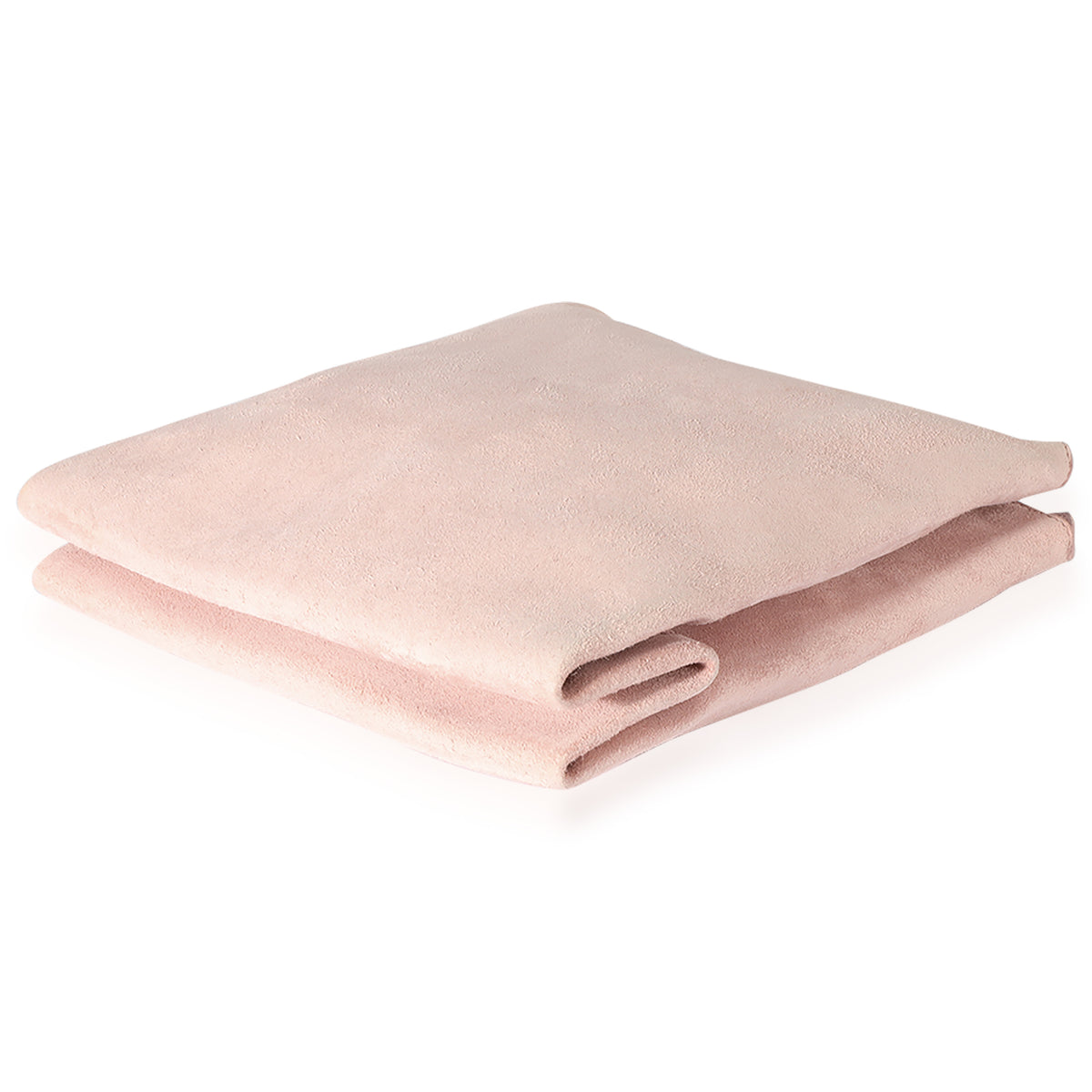 The Row Pink Suede Small Lunch Bag