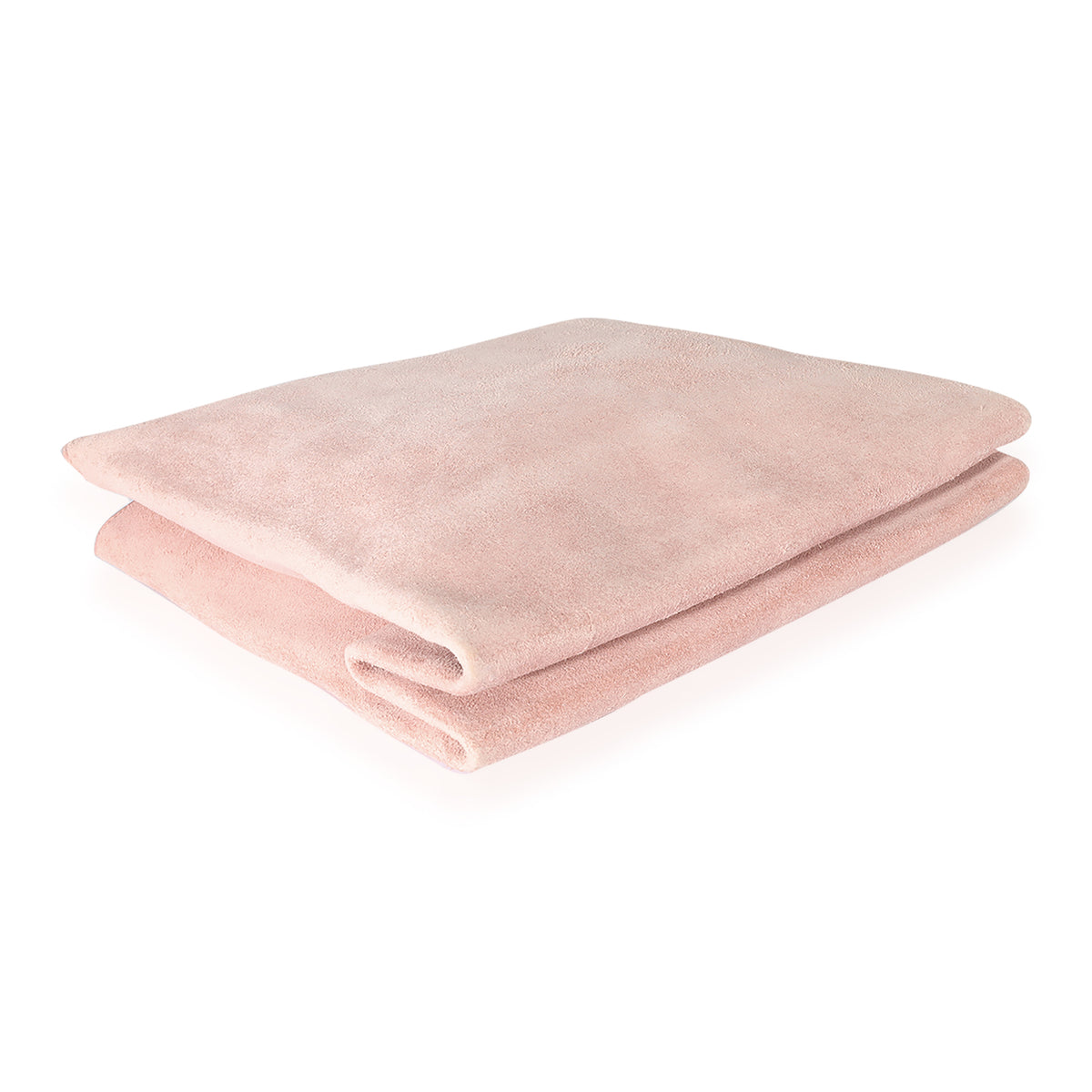 The Row Pink Suede Small Lunch Bag