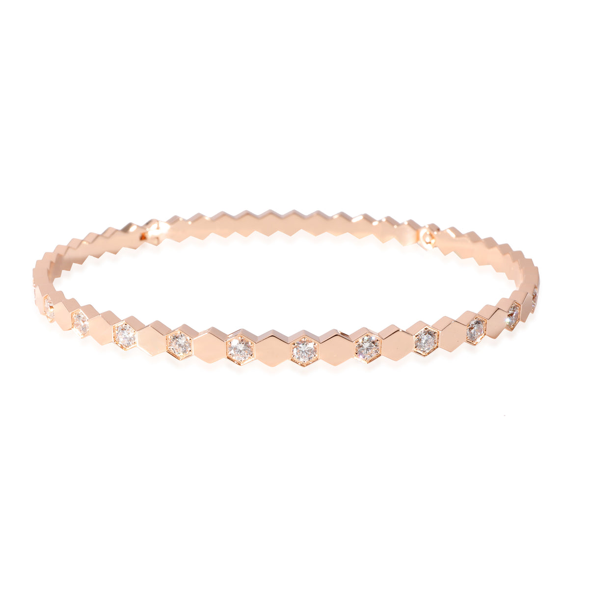 Chaumet Bee My Love Diamond Bracelet in 18k Rose Gold 0.94 CTW