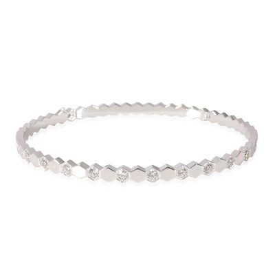 Chaumet Bee My Love Diamond Bracelet in 18k White Gold 0.95 CTW