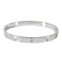 Cartier Love Bracelet, 4 Diamonds (White Gold, Diamonds)