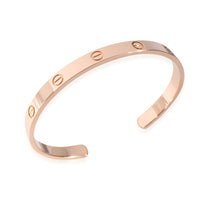 Cartier Love Cuff Bracelet (Rose Gold)