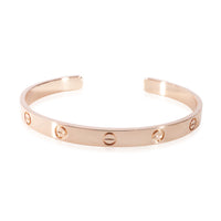 Cartier Love Cuff Bracelet (Rose Gold)