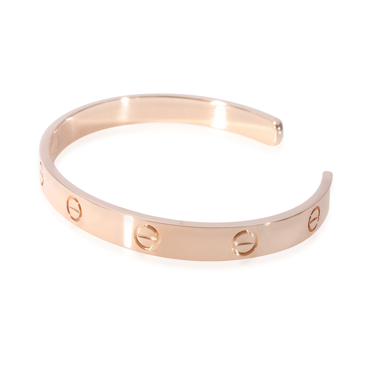 Cartier Love Cuff Bracelet (Rose Gold)