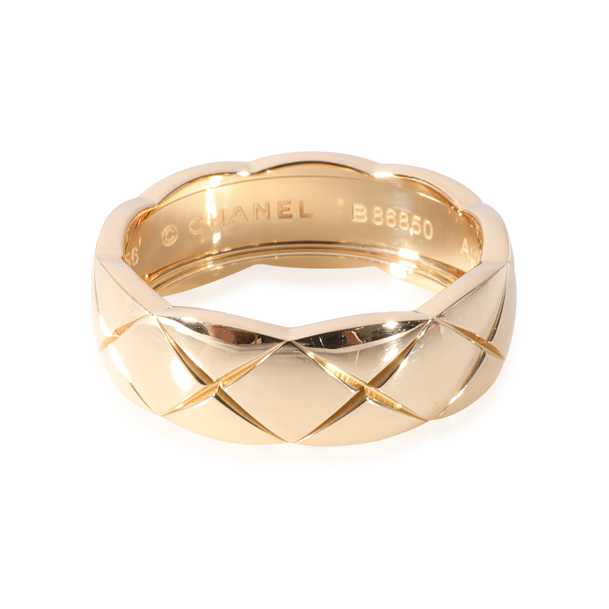 Chanel - Authenticated Coco Crush Ring - Yellow Gold Black for Women, Very Good Condition