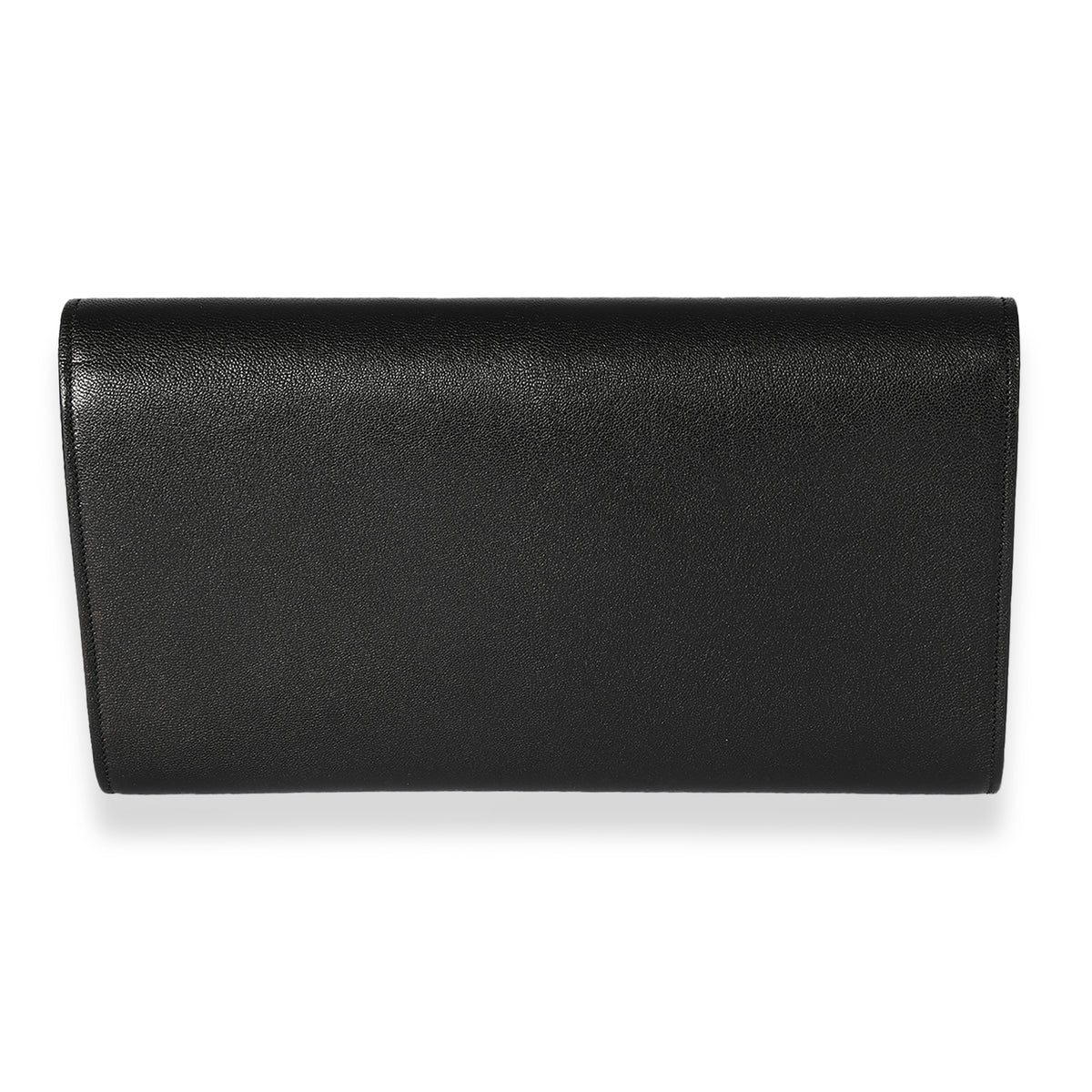 Saint Laurent Black Leather Belle De Jour Clutch