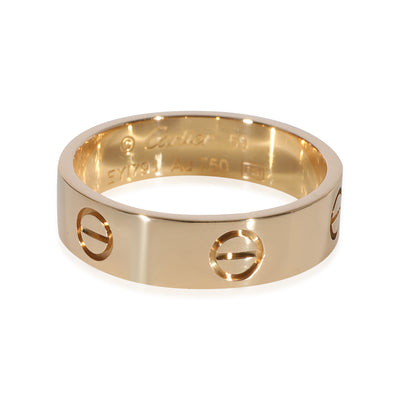 Cartier Love Ring in 18k Yellow Gold