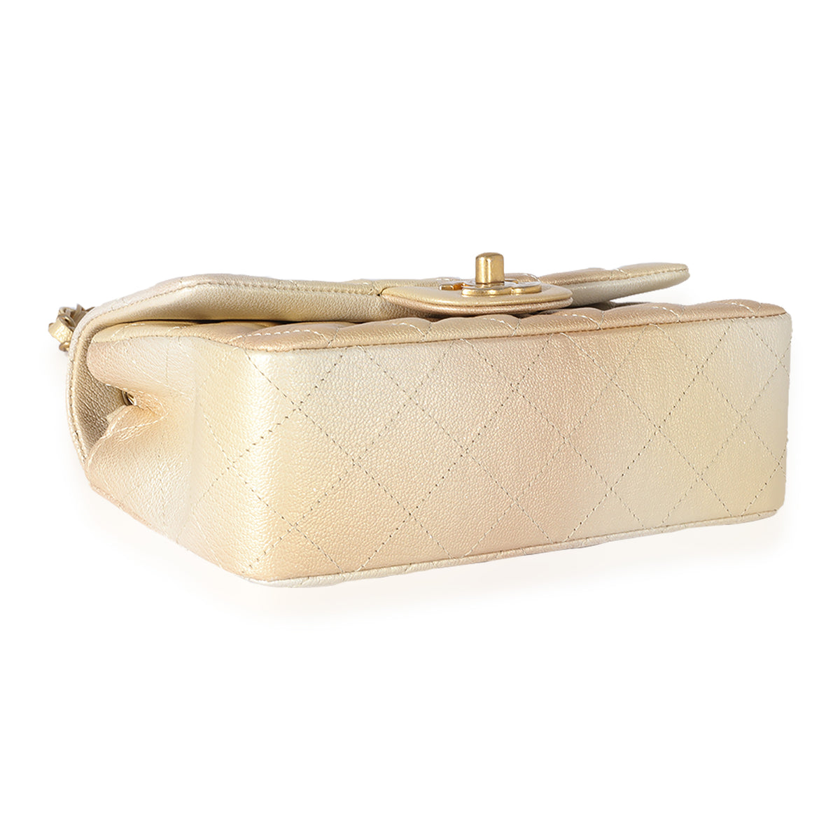 Chanel 22C Metallic Ombre Quilted Lambskin Rectangular Mini Flap Bag, myGemma, JP