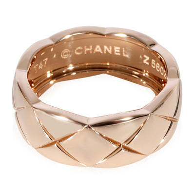 Chanel Coco Crush Ring in 18k Rose Gold, Small Version