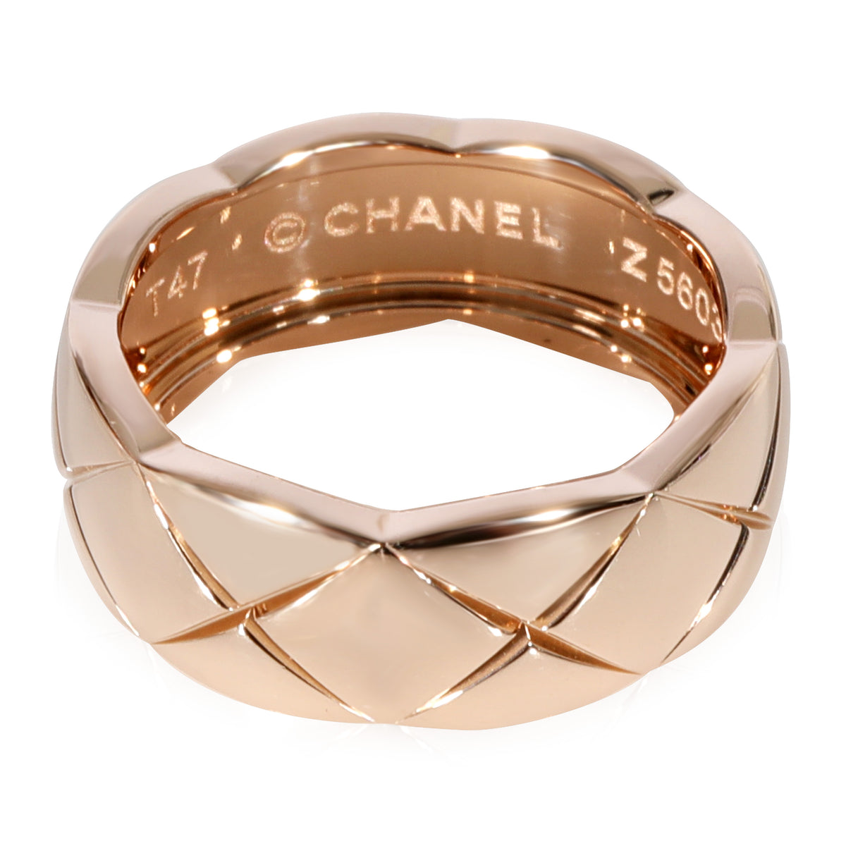 Chanel Coco Crush Ring in 18k Rose Gold, Small Version