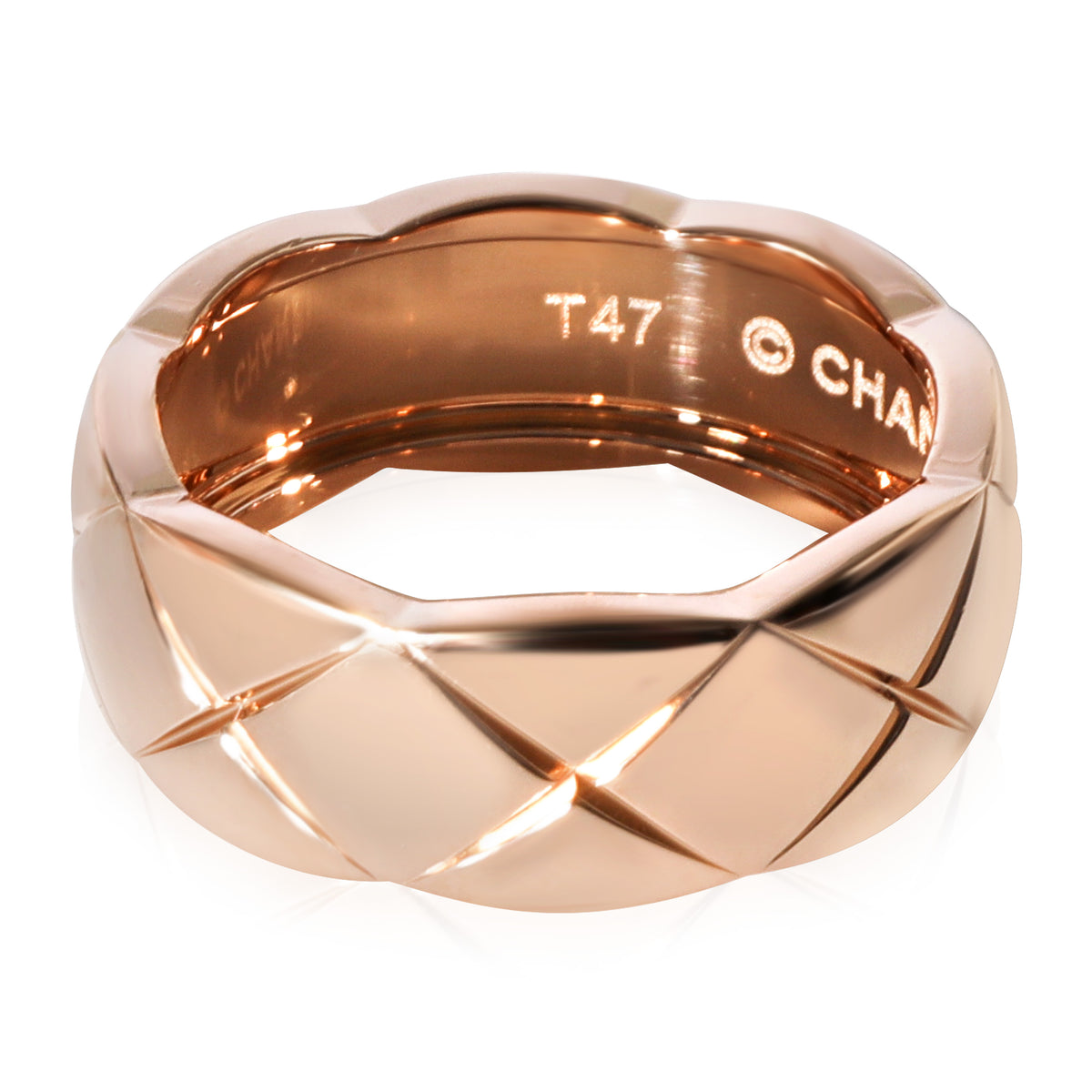 Chanel Coco Crush Ring in 18k Rose Gold, Small Version, myGemma