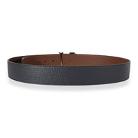 Louis Vuitton Black Leather Tilt Monogram Belt 44/90