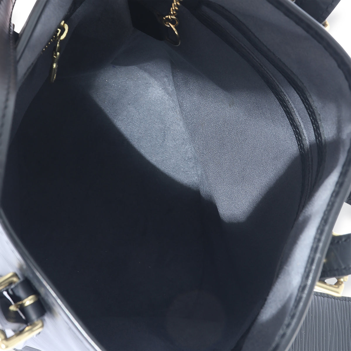 Louis Vuitton Black Epi Leather Petit Bucket Bag – FashionsZila