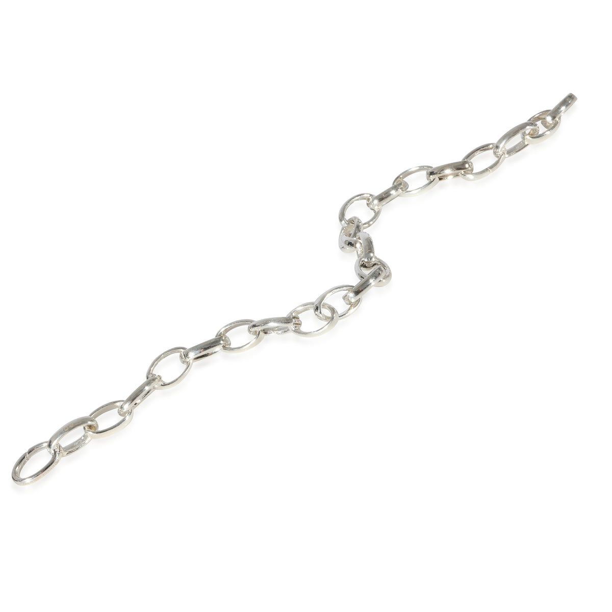 Gucci Oval Link Bracelet in Sterling Silver