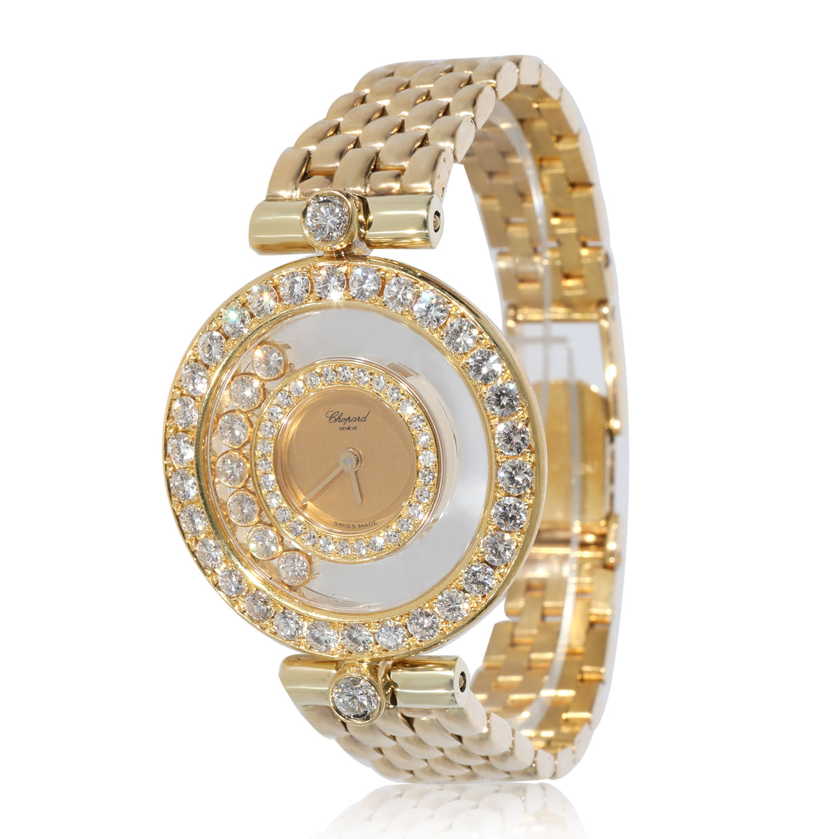 Chopard Happy Diamond 20 5691 Women s Watch in 18kt Yellow Gold