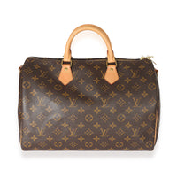 Louis Vuitton Monogram Canvas Speedy Bandoulière 35