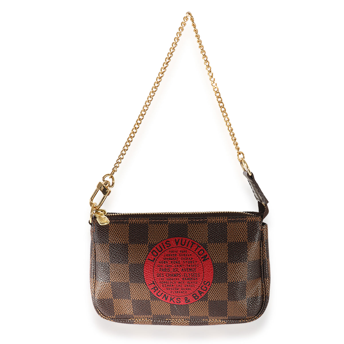 Louis Vuitton Damier Ebene Trunks & Bags Mini Pochette Accessoires, myGemma, QA