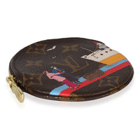 Louis Vuitton Monogram Canvas Illustre Transatlantic Round Coin Purse