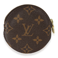 Louis Vuitton Monogram Canvas Illustre Transatlantic Round Coin Purse