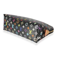 Louis Vuitton x Takashi Murakami Black Monogram Multicolore Cosmetic Pouch