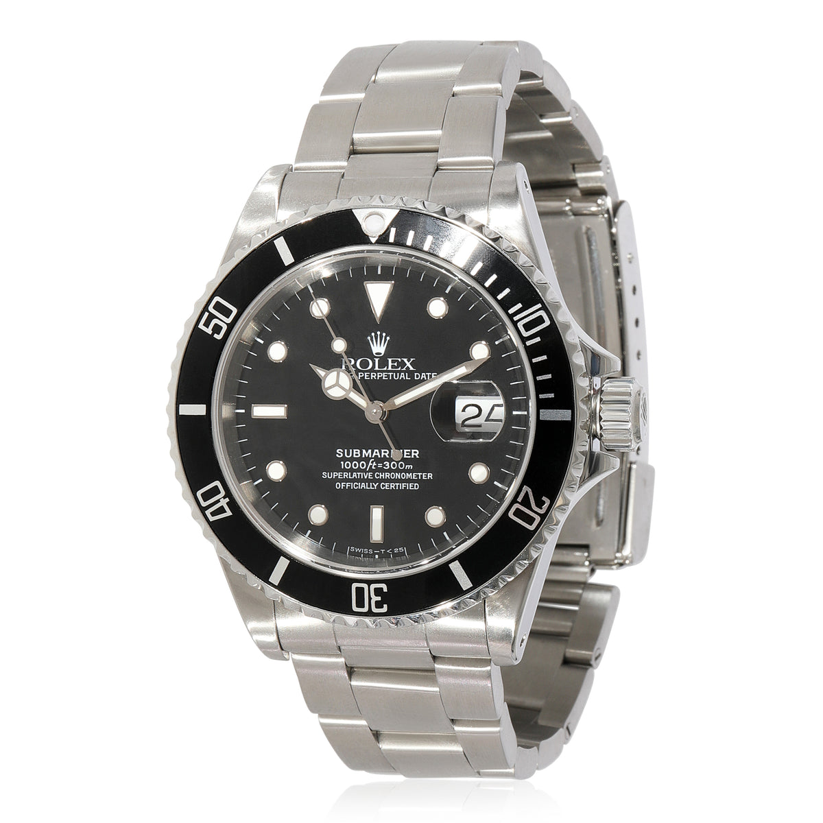 Rolex Submariner 16610 Mens Watch in  Stainless Steel